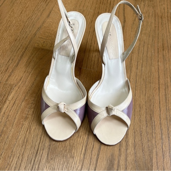 Marc Jacobs Slingback Heel Sandals Sz 9.5 - Picture 7 of 14